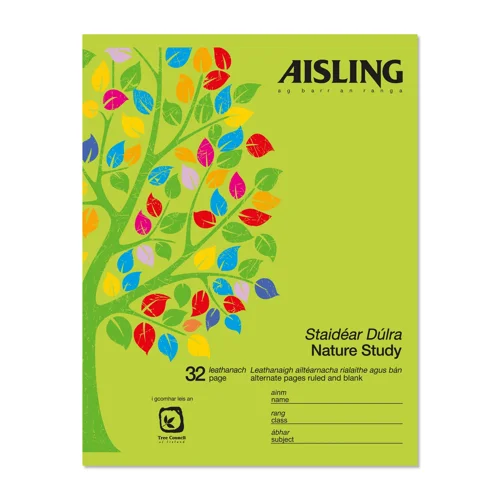 Aisling Junior Nature Study Copy Pk10