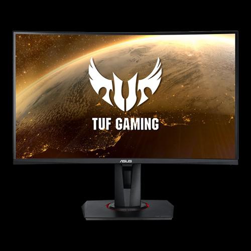 8ASVG27WQ | TUF Gaming VG27WQ Curved Gaming Monitor – 27 inch WQHD (2560x1440), 165Hz, Extreme Low Motion Blur™, Adaptive-sync, FreeSync™,1ms (MPRT), DisplayHDR™ 400