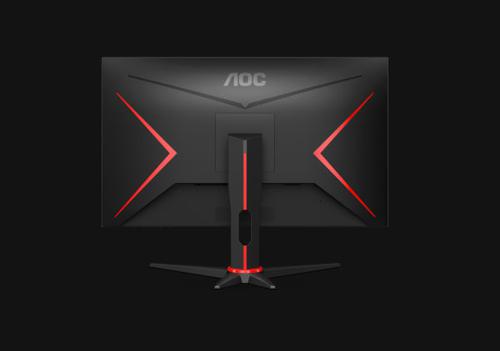 8AOC27G2ZEBK | Curved 27” VA panel featuring 300 nits, 240Hz, 0.5ms MPRT and FreeSync Premium. The curved AOC C27G2ZE has a 27” VA panel and a curvature radius of 1500R. Its frame rate of 240Hz and 300 nits luminance, 0.5ms response time and low input lag ensure a stutter-free display and radiant picture quality.