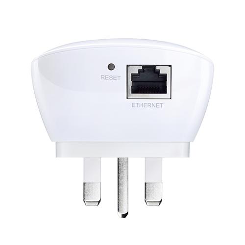 8TPRE220 | Place the RE220 between your wireless router and wireless devices, expanding Wi-Fi coverage while eliminating Wi-Fi dead zones. The dual-band Wi-Fi up to 750 Mbps can not only extend to 32,00 sq. ft. (300m2) with the router, but also make good use of your high ISP speed , ideal for HD video streaming, online gaming and other bandwidth-intensive tasks.The RE220’s Wireless AC technology creates faster and stronger Wi-Fi connections across your home and extends dual band Wi-Fi up to 750 Mbps. Dual 2.4 GHz and 5 GHz bands provide Wi-Fi connections to up to 32 devices, allowing you to enjoy stable and drop-free experience on all your devices.Simple two-step setup - step 1: press the WPS button on the router and RE220 to easily connect the extender to the network. Or connect the extender via Tether app or Web UI if your router doesn’t support WPS. Step 2: relocate the extender to a better location for optimal Wi-Fi coverage with the help of the smart signal indicator light.The Ethernet port of RE220 can easily turn your wired Internet connection into a wireless access point. And it can also function as a wireless adapter to connect wired devices.