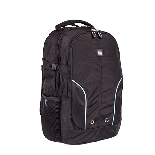 Gino Ferrari Quadra Business Backpack Black/Grey GF517-22 - MD60356