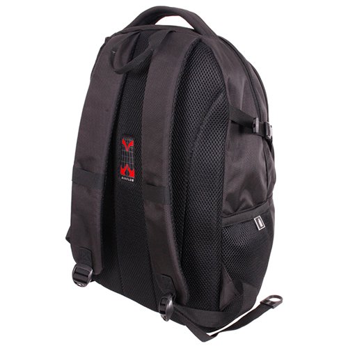 Gino Ferrari Quadra Business Backpack Black/Grey GF517-22