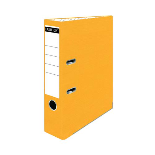 ValueX Lever Arch File Paper on Board A4 70mm Spine Width Yellow (Pack 10) - 26749DENTx10