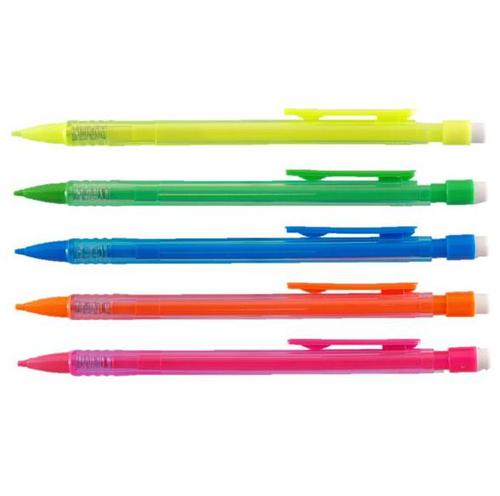 ValueX Mechanical Pencil HB 0.7mm Lead Assorted Colour Barrel (Pack 10) - 798100