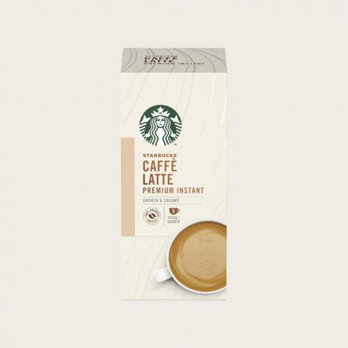 STARBUCKS Latte Instant Coffee Sachets (Pack 5)