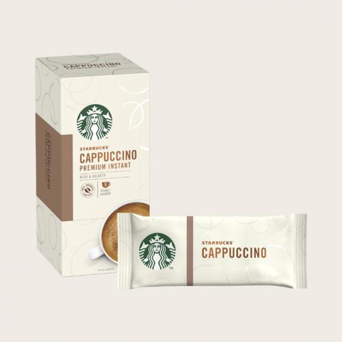 STARBUCKS Cappuccino Instant Coffee Sachets (Pack 5)