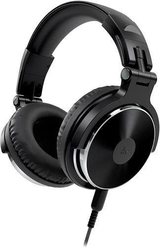 KitSound DJ 2 Wired 3.5mm Jack Headphones Black