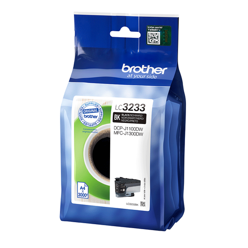 Brother LC3233BK Inkjet Cartridge High Yield Black LC3233BK BA78718 Buy online at Office 5Star or contact us Tel 01594 810081 for assistance