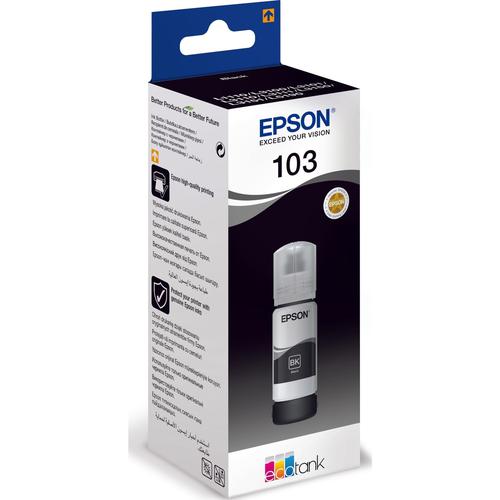 Epson 103 EcoTank Black Ink Bottle 70ml - C13T00S14A10
