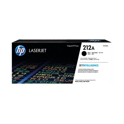 HP 212A Black Standard Capacity Toner Cart 5.5K pages HP Colour LaserJet Enterprise M555 / M554 / M578 series - W2120A
