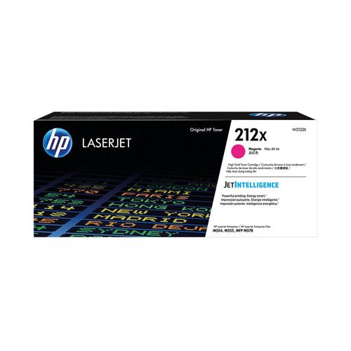 HP Magenta High Yield Toner Cartridge High Yield 10K pages W2123X HP Colour LaserJet Enterprise M555 / M554 / M578 series - W2123X