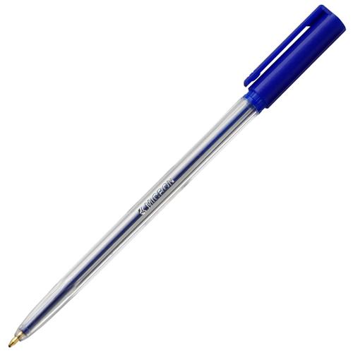 ValueX Micron Ballpoint Pen 1.0mm Tip 0.7mm Line Blue (Pack 20) - 700403
