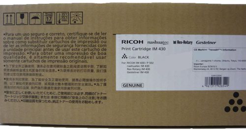 OEM Ricoh IM430 Black Original Toner 418127