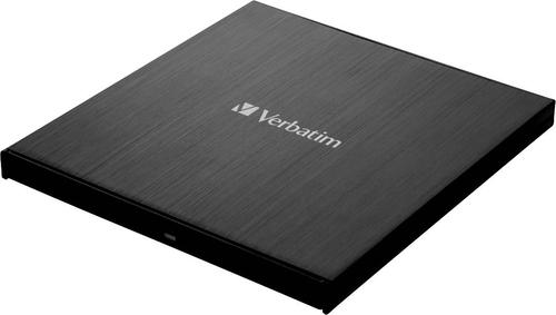 Verbatim CD/DVD Writer USB-C Slimline Writer USB 3.2 Gen1 43886
