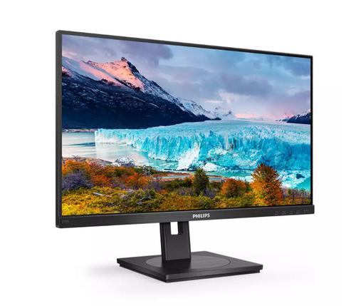Philips S Line 275S1AE 27 Inch 2560 x 1440 Pixels 2K Quad HD Resolution 75Hz Refresh Rate IPS Panel HDMI DisplayPort LED Monitor 8PH275S1AE00 Buy online at Office 5Star or contact us Tel 01594 810081 for assistance