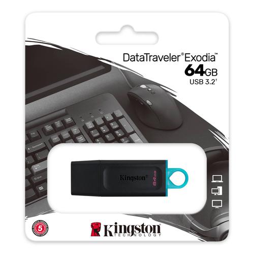 64GB DT Exodia USB 3.2 Flash Drive  8KIDTX64GB