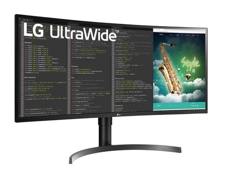 LG 35 Inch 35WN65C-B QHD Curved widescreen Monitor | 33061J | LG Electronics