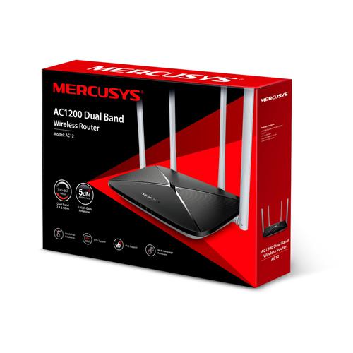 Mercusys AC1200 Dual Band WiFi Router  8MEAC12