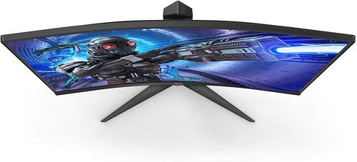 8AOC32G2ZEBK | FHD, 31.5'' VA panel and curvature radius of 1500R create the flawless image quality of the curved AOC C32G2ZE. With only 1ms response time, a refresh rate of 240Hz and 300 nits luminance, the monitor provides a smooth and colourful experience.