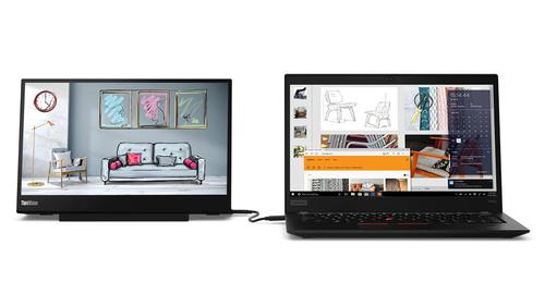 Lenovo ThinkVision M14 14 Inch 1920 x 1080 Pixels Full HD IPS Panel USB-C Portable Monitor 8LEN61DDUAT6 Buy online at Office 5Star or contact us Tel 01594 810081 for assistance