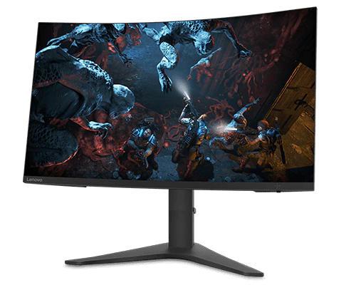 8LEN66A2GACB | Level up your game with this incredible 31.5-inch curved QHD monitor. With NearEdgeless bezels and a high contrast ratio, experience an engaging gaming experience. Equipped with AMD Radeon FreeSync™* technology, a high 144 Hz refresh rate, and a quick 4ms response time, the G32qc ensures fast and fluid gameplay. Additionally, the flicker-free and low blue light monitor protects your eyes, making it an ideal monitor for gaming.