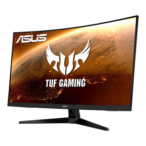 8ASVG328H1B | TUF Gaming VG328H1B is a 31.5-inch, Full HD (1920x1080), curved display with an ultrafast 165Hz refresh rate designed for professional gamers and those seeking immersive gameplay. Those are some serious specs, but not even the most exciting thing the VG328H1B has in store.Its impressive curved display features a 165Hz refresh rate and Adaptive-Sync (FreeSync™ Premium) technology, for extremely fluid gameplay without tearing and stuttering.