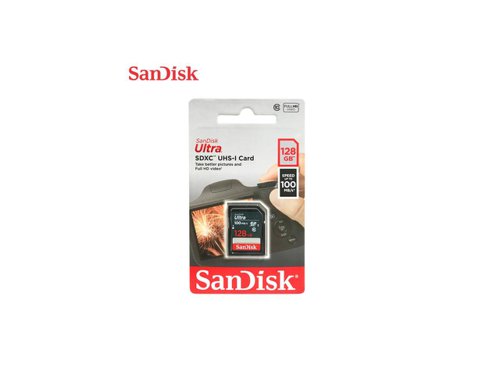 SanDisk 128GB Ultra Class 10 SDXC Memory Card