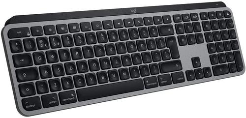 8LO920009557 | Introducing MX Keys for Mac – designed to work seamlessly on your Mac and iPad. Finished in Space Gray, MX Keys for Mac is crafted for efficiency, stability, and precision – with backlit keys that adjust to changing lighting conditions.