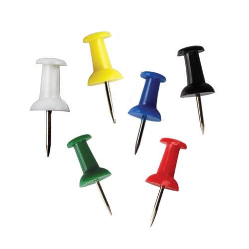 ValueX Push Pin Assorted Colours (Pack 25)