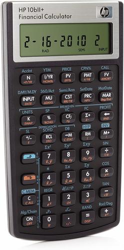 HP43704 HP 10BIIPlus Financial Calculator Black HP-10BIIPLUS/B12