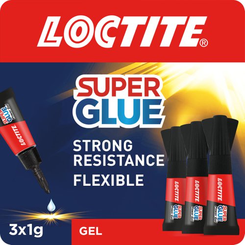Loctite Super Glue Mini Trio Power Gel 3x1g - 2642101