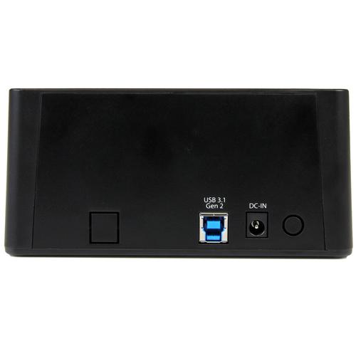 StarTech.com USB 3.1 10G Dock for 2.5 3.5 SATA Drives Docking Stations 8STSDOCK2U313R