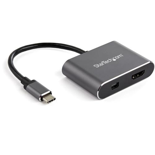 StarTech.com USB C Multiport Video Adapter HDMI MDP 8STCDP2HDMDP Buy online at Office 5Star or contact us Tel 01594 810081 for assistance