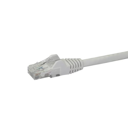StarTech.com 10m White CAT6 GbE RJ45 UTP Cable 8STN6PATC10MWH Buy online at Office 5Star or contact us Tel 01594 810081 for assistance