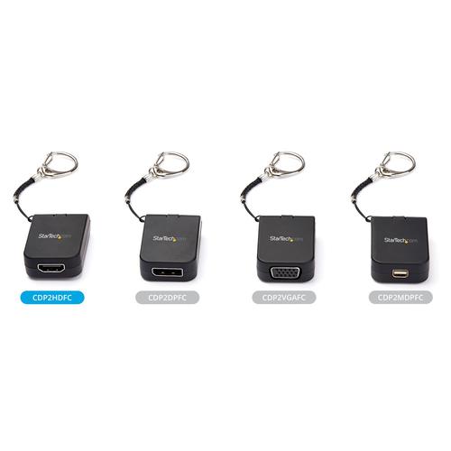 StarTech.com USB C to HDMI 4K 30Hz Keychain Adapter StarTech.com