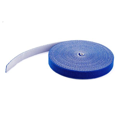 StarTech.com 100ft Blue Hook and Loop Cable Roll