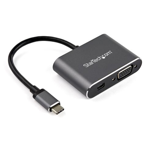 StarTech.com USB C to mDP or VGAHDR 4K 60Hz Adapter
