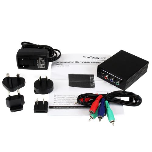 StarTech.com Component to HDMI Video Converter Audio 8STCPNTA2HDMI Buy online at Office 5Star or contact us Tel 01594 810081 for assistance