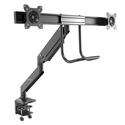 StarTech.com 17 to 32 Inch Display Desk Mount Dual Monitor Arm with USB and Audio  8ST10301131