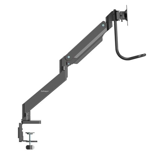 StarTech.com 17 to 32 Inch Display Desk Mount Dual Monitor Arm with USB and Audio