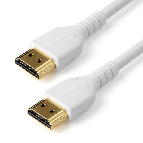 2m White High Speed HDMI 2.0 Cable