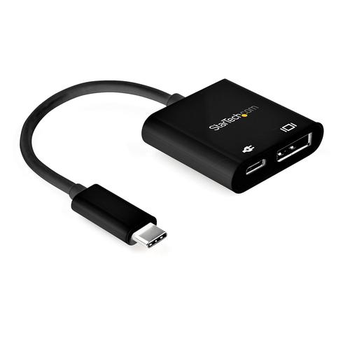 StarTech.com USB C to DisplayPort Adapter 60W PD