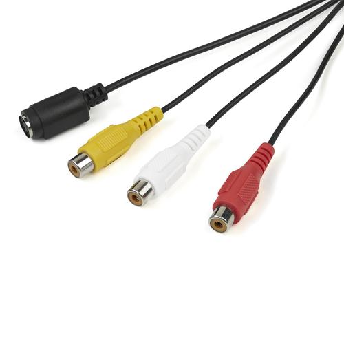 StarTech.com S Video Composite to USB Adapter Cable  8ST10301140