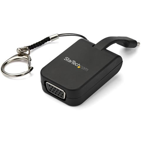 StarTech.com USB C to VGA 1080p Keychain Adapter StarTech.com