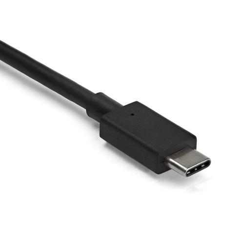 This USB-C™ to DisplayPort™ adapter lets you connect your USB Type-C or Thunderbolt 3 device to a DisplayPort monitor or display, providing you with a convenient, high-performance solution. The adapter supports High Dynamic Range (HDR) and provides sharper images with enhanced video.Incredible 8K Picture QualitySupporting four times the resolution of 4K, this 8K DisplayPort 1.4 adapter delivers the stunning quality of UHD at resolutions up to 7680Ã—4320, and also features HBR3 functionality, providing a bandwidth of up to 32.4Gbps. With HDR support, you can enjoy lifelike images with increased contrast, brightness and colours and greater luminosity than standard digital imaging.With cutting-edge picture quality, this adapter is ideal for:Displaying crisp digital signage wallsCreating eye-catching visuals for photography and videographyStreaming high-resolution, life-like contentThe DisplayPort dongle is also backward compatible with 4K and 1080p displays, which makes it a great accessory for home, office or other work environments, while future-proofing for 8K implementation.