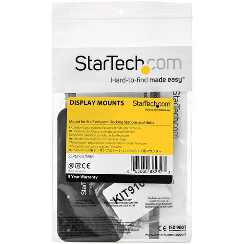 StarTech.com Wall Mount For Docking Station or Hub