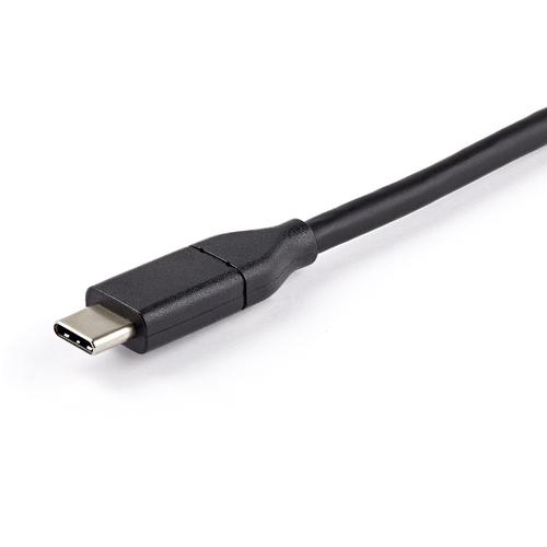 This USB-C™ to DisplayPort™ 1.4 cable lets you connect your USB Type-C™ (or Thunderbolt 3™) device to a DisplayPort display, or a DP device to a USB-C display with just one cable.Unparalleled Performance with Support for 8K 60HzSupporting four times the resolution of 4K, this 8K DP 1.4 adapter cable delivers the stunning quality of UHD at resolutions up to 7680Ã—4320, and also features HBR3 functionality, providing a bandwidth of up to 32.4Gbps.The video cable is backward compatible with 4K and 1080p displays, which makes it a great accessory for home, office or other work environments, while future-proofing for 8K implementation.Easy & Clutter-Free Installation At 6.6 ft. (2 m) in length, this bidirectional adapter cable delivers a direct connection that eliminates excess adapters and cabling, ensuring a tidy, professional installation. For shorter installations, we also offer a 3.3 ft. (1 m) USB-C to DP cable, enabling you to choose the right cable length for your custom installation needs. Convenient, Bi-Directional Support Use this USB-C to DisplayPort adapter cable to output 8K video and audio to a DP display from the USB Type-C (or Thunderbolt 3) port on your laptop or mobile device. With bi-directional capabilities, this cable can also connect your DisplayPort-enabled devices to a display featuring USB-C input. For added convenience, the cable supports both Mac & Windows operating systems.CDP2DP142MBD is backed by a StarTech.com 3-year warranty and free lifetime technical support. Note:Your USB 3.1 Type-C device must support DP Alt Mode to work with this cable.To achieve 8K resolutions, your source and your destination must support DisplayPort 1.4.
