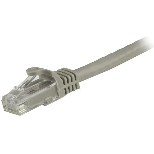 StarTech.com 1.5m CAT6 Grey GbE UTP RJ45 Patch Cable 8STN6PATC150CMGR Buy online at Office 5Star or contact us Tel 01594 810081 for assistance