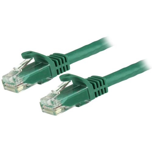 StarTech.com 7.5m CAT6 Green GbE RJ45 UTP Patch Cable Network Cables 8STN6PATC750CMGN