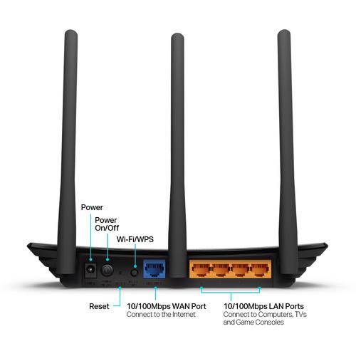 TP-Link 450Mbps Wireless N Router 3 Antennas